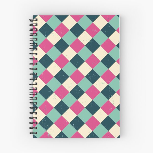 Item preview, Pink and blue retro pattern designed and sold by ufuksezgen.