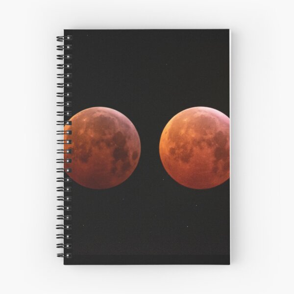 Item preview, Brilliant red moon designed and sold by DelightfulArts.