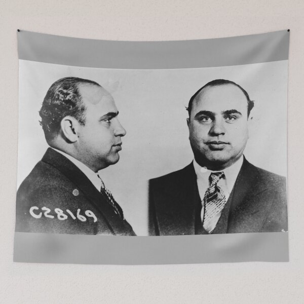 Item preview, Al Capone Mugshot at the CPD (June 17th 1931) designed and sold by allhistory.