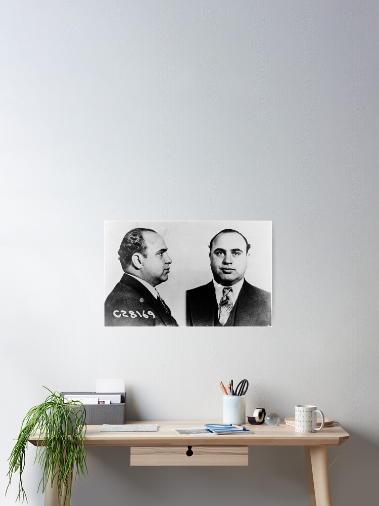 Al Capone Mugshot Poster