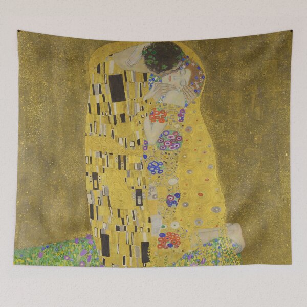 Artikelvorschau, Der Kuss (Liebhaber) von Gustav Klimt (1908-1909) entworfen und verkauft von allhistory.