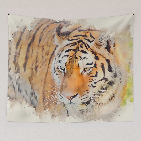 Item preview, Wild Tiger  designed and sold by AM FineArtPrints.
