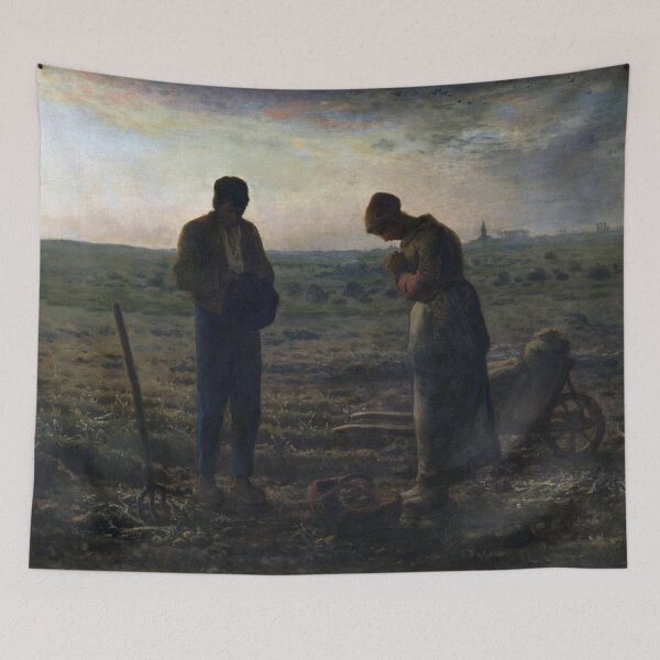 Item preview, The Angelus by Jean-François Millet (1857-1859) designed and sold by allhistory.