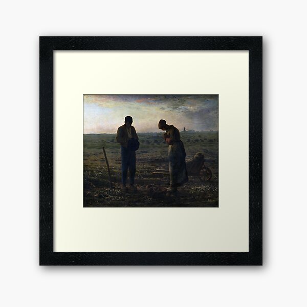 Item preview, The Angelus by Jean-François Millet (1857-1859) designed and sold by allhistory.