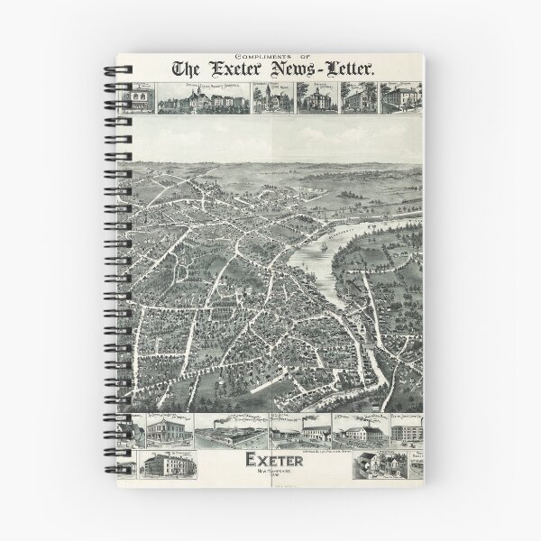 Item preview, Exeter, New Hampshire (1896) designed and sold by allhistory.