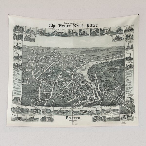Item preview, Exeter, New Hampshire (1896) designed and sold by allhistory.