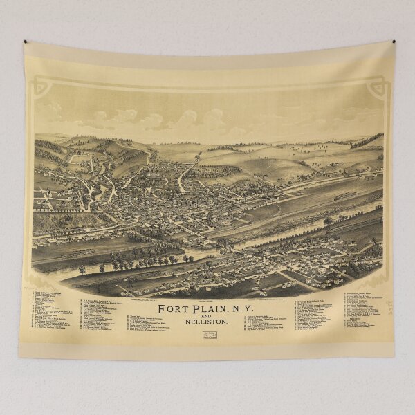 Item preview, Fort Plain New York and Nelliston (1891) designed and sold by allhistory.