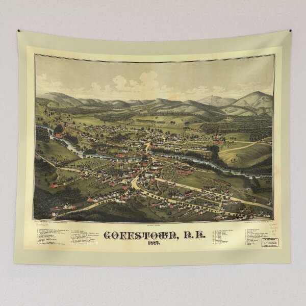 Item preview, Goffstown New Hampshire (1887) designed and sold by allhistory.