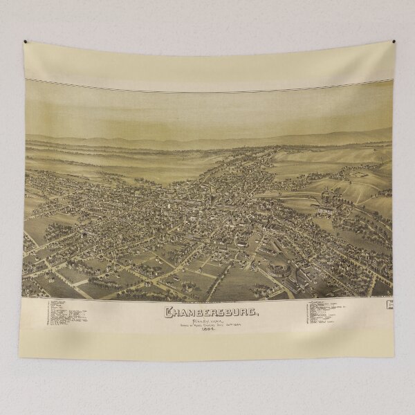 Item preview, Chambersburg Pennsylvania burned by rebel cavalry July 30th 1864 designed and sold by allhistory.