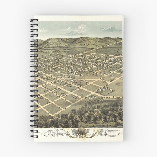 Item preview, Boscobel Wisconsin (1869) designed and sold by allhistory.