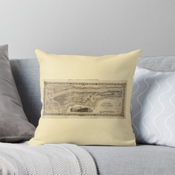 Item preview, County of (Manhattan) New York Map (1836) designed and sold by allhistory.
