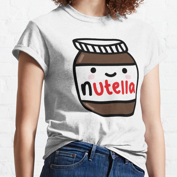 nutella print t shirt