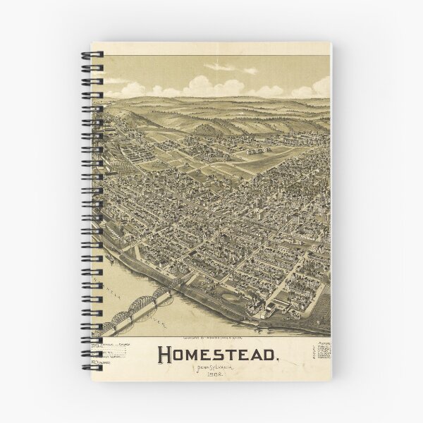 Item preview, Homestead Pennsylvania (1902) designed and sold by allhistory.