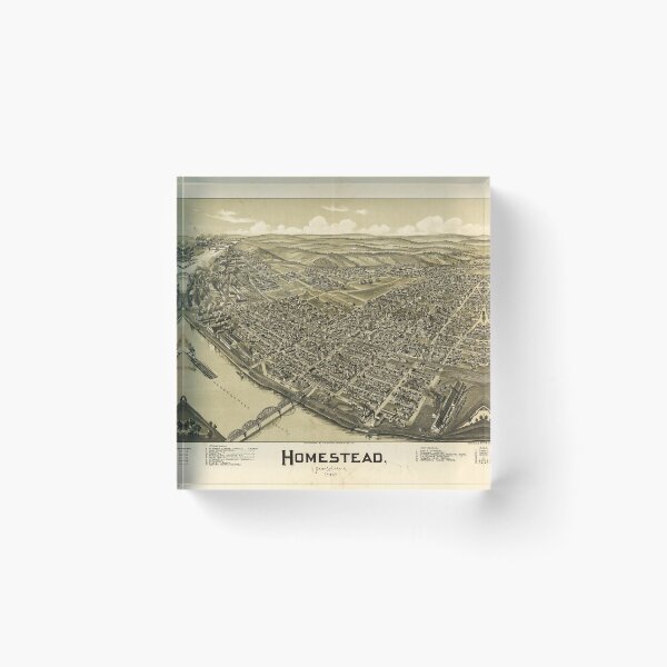 Item preview, Homestead Pennsylvania (1902) designed and sold by allhistory.