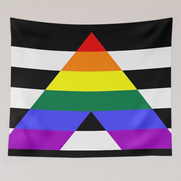 Item preview, Straight Ally Pride Flag designed and sold by allhistory.