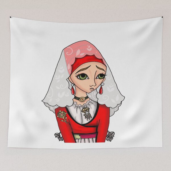 Item preview, Abito tradizionale di Sassari - Traditional Sardinian dress designed and sold by Lu1nil.