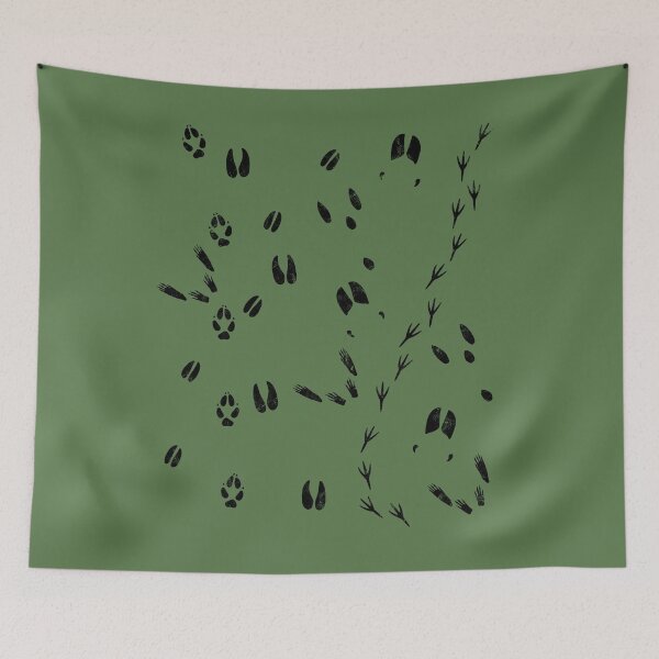 Item preview, Wildlife Animal Tracks & Trails | Hunting Scouting & Tracking designed and sold by Skizzenmonster.