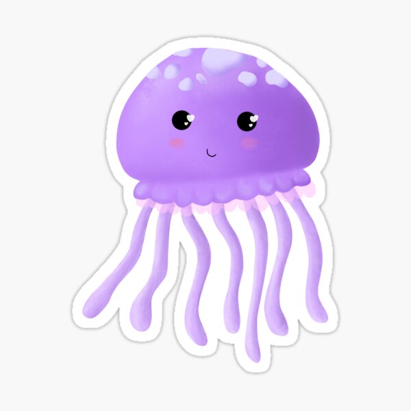 Vista previa del artículo con la obra «Pegatina lindo del pulpo», diseñado y vendido por AliciaBarten.