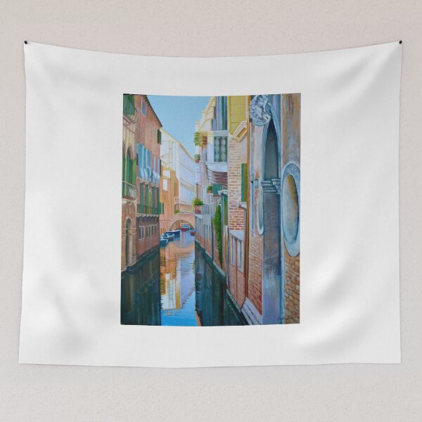 Item preview, A canal scene in Venice, Italy designed and sold by Dai Wynn Fine Art.