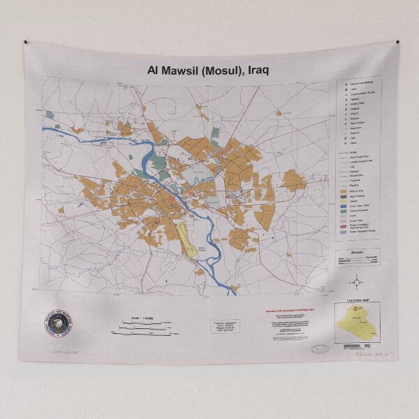 Item preview, Map of Al Mawsil (Mosul), Iraq (2003) designed and sold by allhistory.