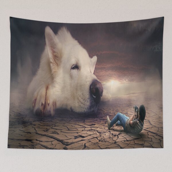 Item preview, Fantasy - Dog designed and sold by RedVico.