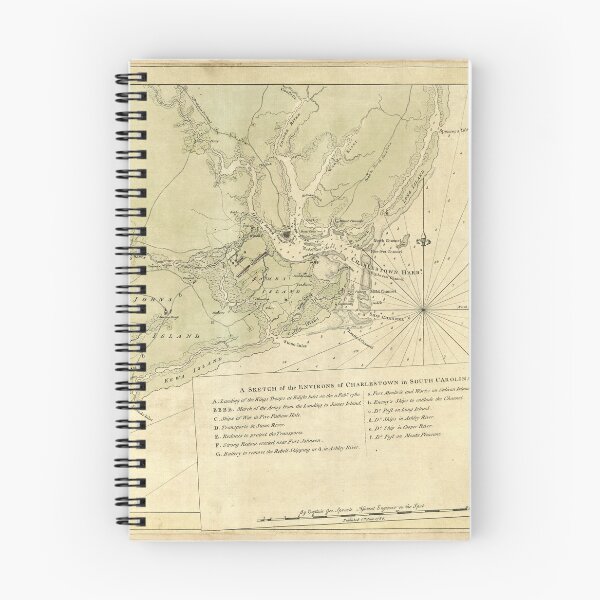 Item preview, Charlestown South Carolina (1780) designed and sold by allhistory.