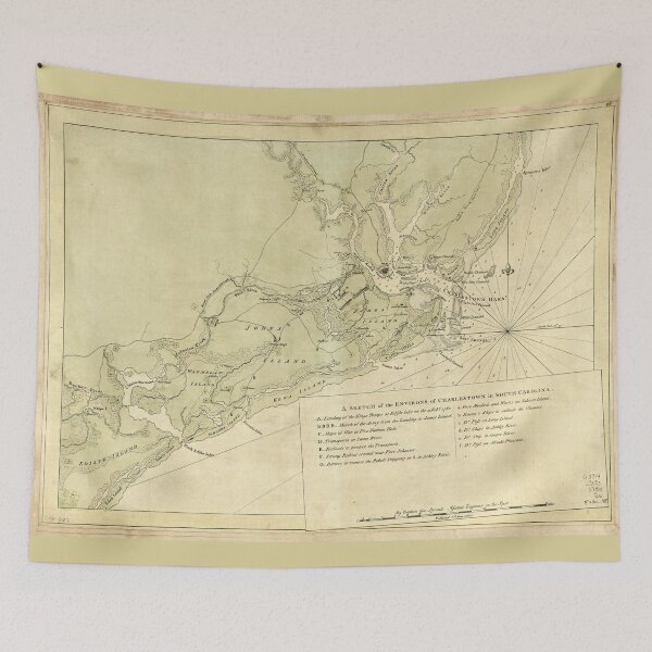 Item preview, Charlestown South Carolina (1780) designed and sold by allhistory.