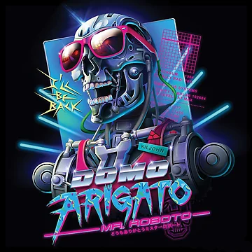 Artwork thumbnail, Retro Terminator by Koala Designs & Print