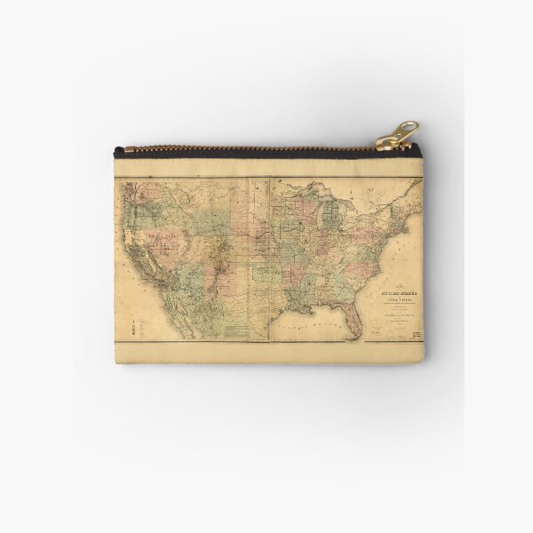 Item preview, Map of the United States and Territories (1868) designed and sold by allhistory.