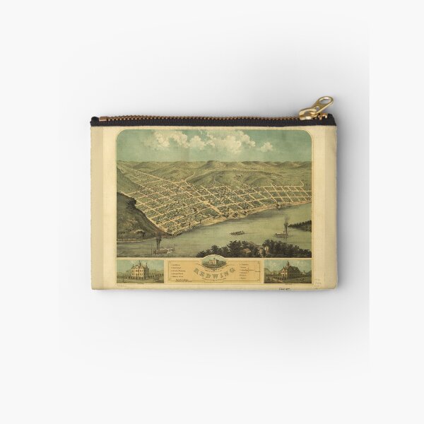 Item preview, Bird's Eye View of Red Wing Minnesota (1868) designed and sold by allhistory.