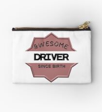 Awesome Driver Since Birth Studio Pouch