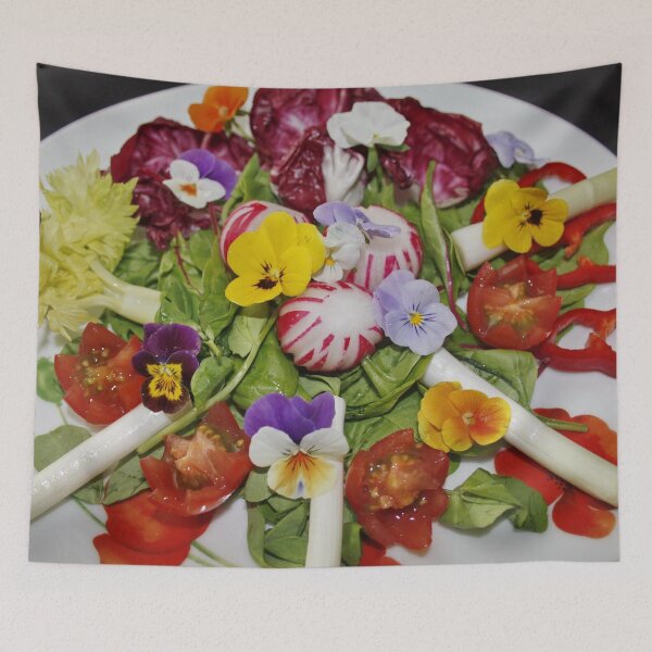 Item preview, Healthy Flowery Salad designed and sold by AnnDixon.