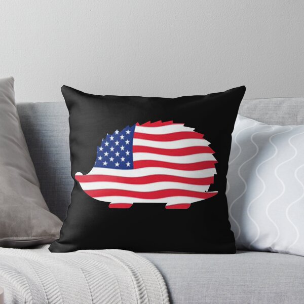 Item preview, Patriotic Proud US USA Hedgehog designed and sold by Whynot123.