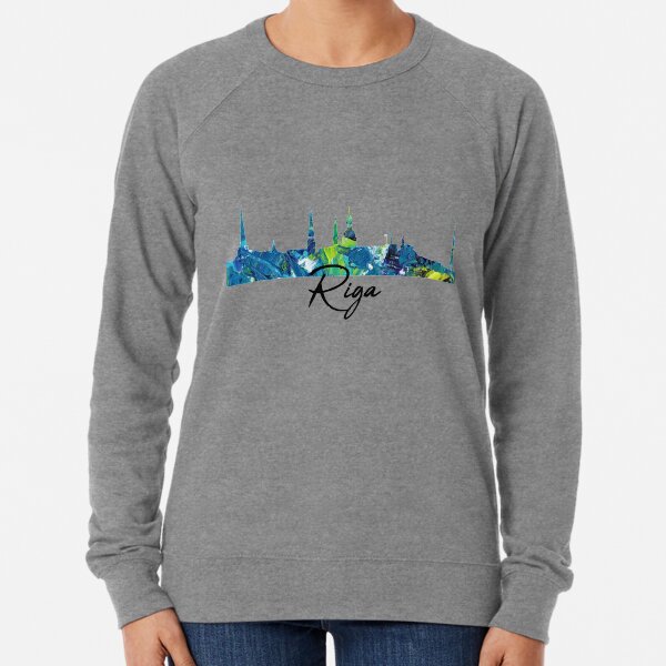 Skyline Riga Design Lightweight Sweatshirt
