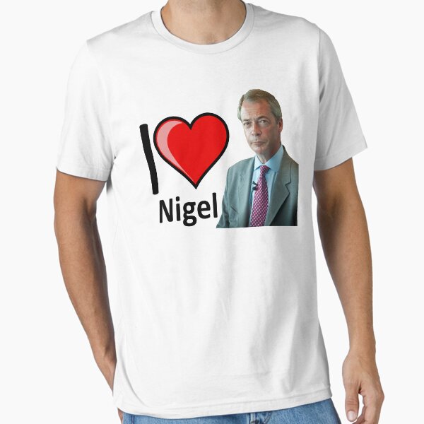 Item preview, Fantastic I Love Nigel Farage Design designed and sold by partybitz.