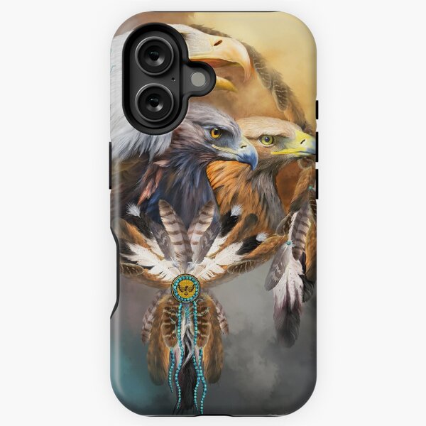 Item preview, Dream Catcher - Three Eagles designed and sold by Carol  Cavalaris.