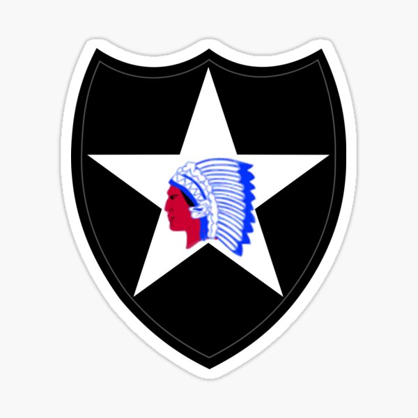 2nd Infantry Division "Indianhead" (United States Army) Sticker