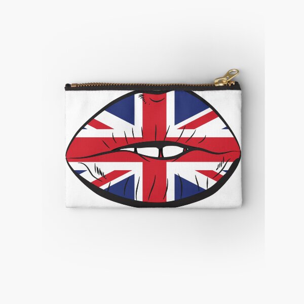 Item preview, British Flag Fan Lips UK Fan Union Jack Lips designed and sold by oberdoofus.