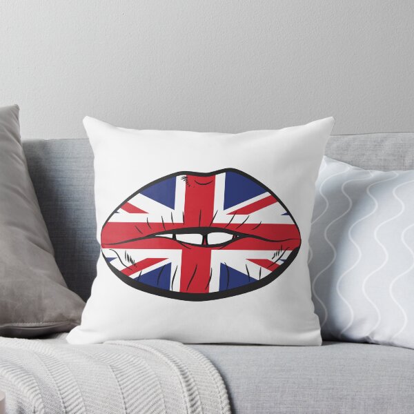 Item preview, British Flag Fan Lips UK Fan Union Jack Lips designed and sold by oberdoofus.