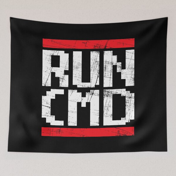 Item preview, RUN CMD Funny Programmer Parody designed and sold by RAWWR.