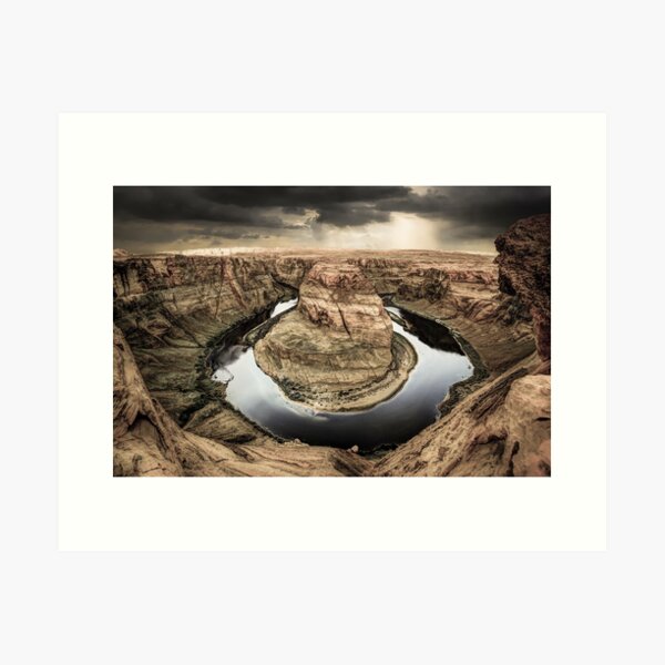 Item preview, Black River Around Horseshoe Bend designed and sold by Gregory Ballos.