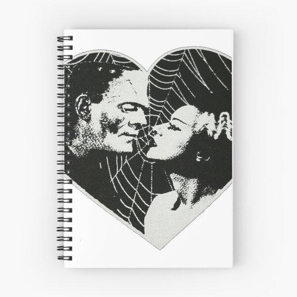Item preview, Frankenstien and Bride of Frankenstein in Love designed and sold by SerpentSkyArts.