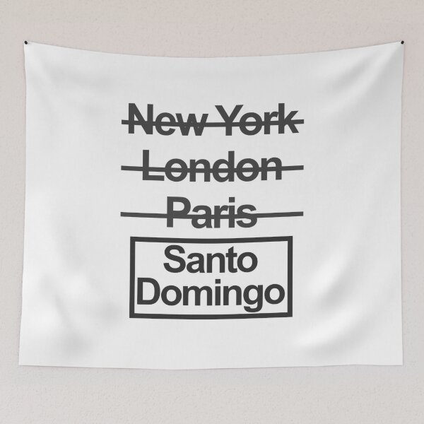 Item preview, Dominican Republic Santo Domingo City Text design designed and sold by GetItGiftIt.