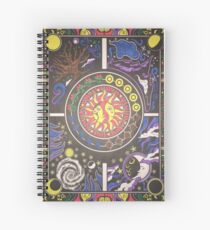 Hippie-Collage Spiralblock
