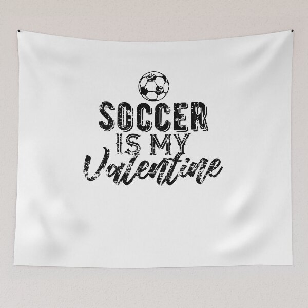 Item preview, Soccer is My Valentine Gift  designed and sold by IvonDesign.