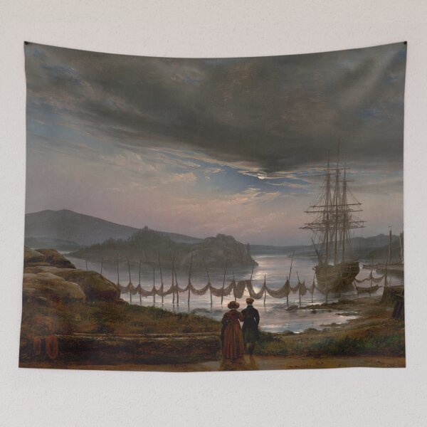 Item preview, View from Vaekero near Christiania, Johan Christian Dahl, 1827 designed and sold by Vintage Wall Art.