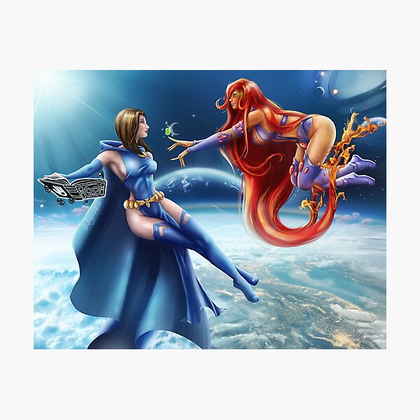 Space Friends Photographic Print