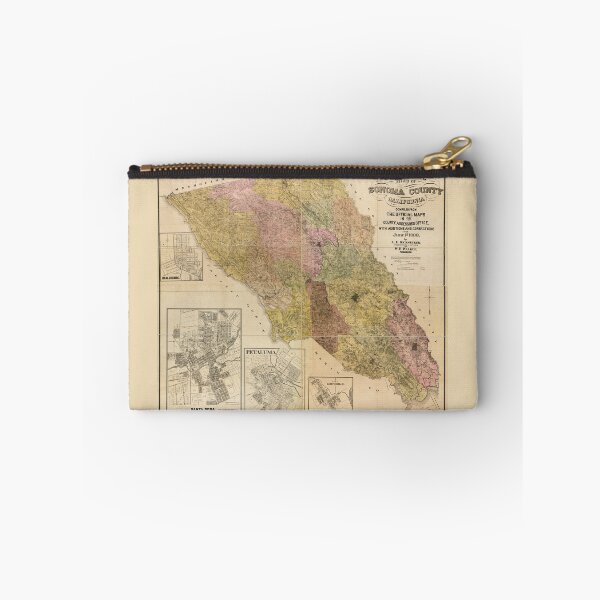 Item preview, Official map of Sonoma County, California (1900) designed and sold by allhistory.