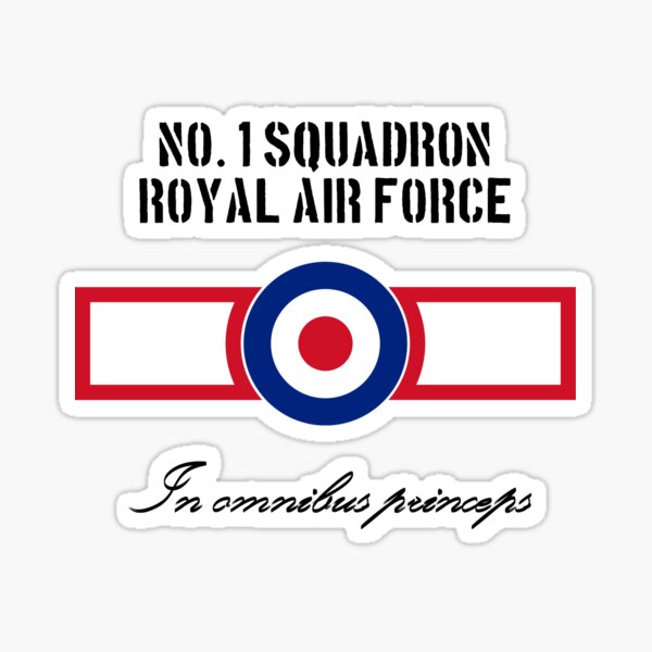 Item preview, No. 1 Squadron - RAF designed and sold by wordwidesymbols.