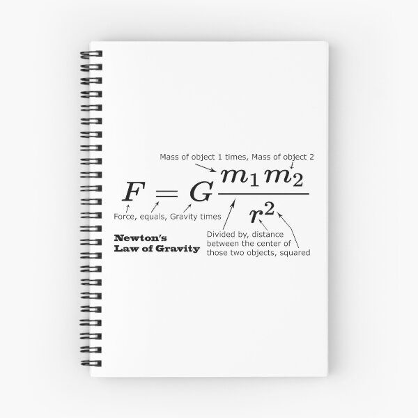 Item preview, Newton's Law of Universal Gravitation designed and sold by allhistory.